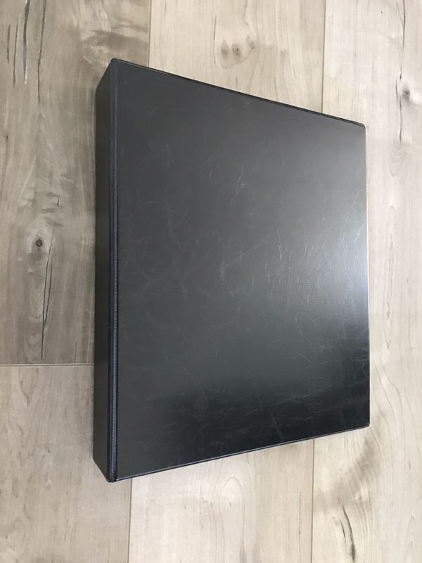 KOLOMAN HANDLER High Quality Large 3 Ring Binder 12” x 13.5” x 2.5” for