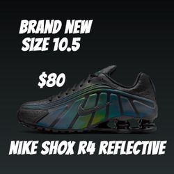Nike SHOX R4 SE Reflective Brand New Size 10.5 TL Ride