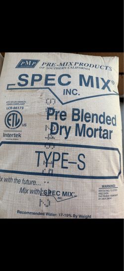 Cement mix