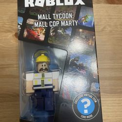 Roblox Series 3 Mall Tycoon: Mall Cop Marty 3-Inch Deluxe Mystery Pack