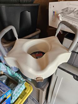New Unused Raised Toilet Seat