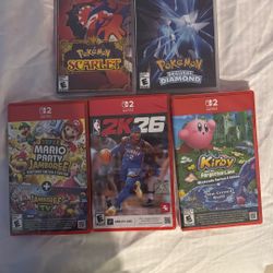 Various Nintendo Switch Games