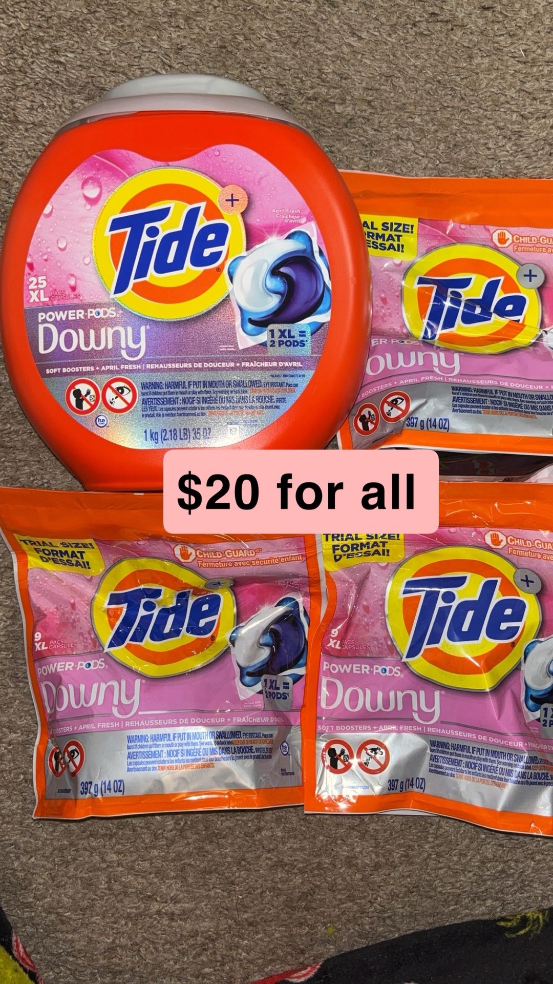 Tide Downy Pods Bundle