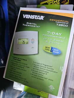 Venstar T2800 7 Day Thermostats