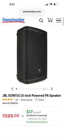 JBL EON 715