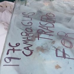 Glas De Atras Camaro 1986 Orijinal 