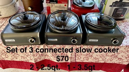 SLOWCOOKERS / CROCKPOTS New/used, prices/sizes in the pictures