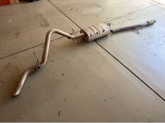 2023 Silverado stock exhaust