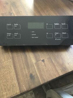 Board for Frigidaire oven