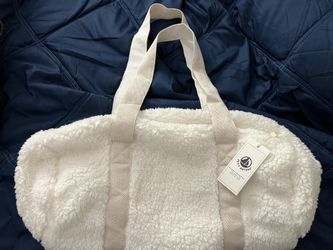 Petit Bateau made In France Sherpa Duffle Bag 