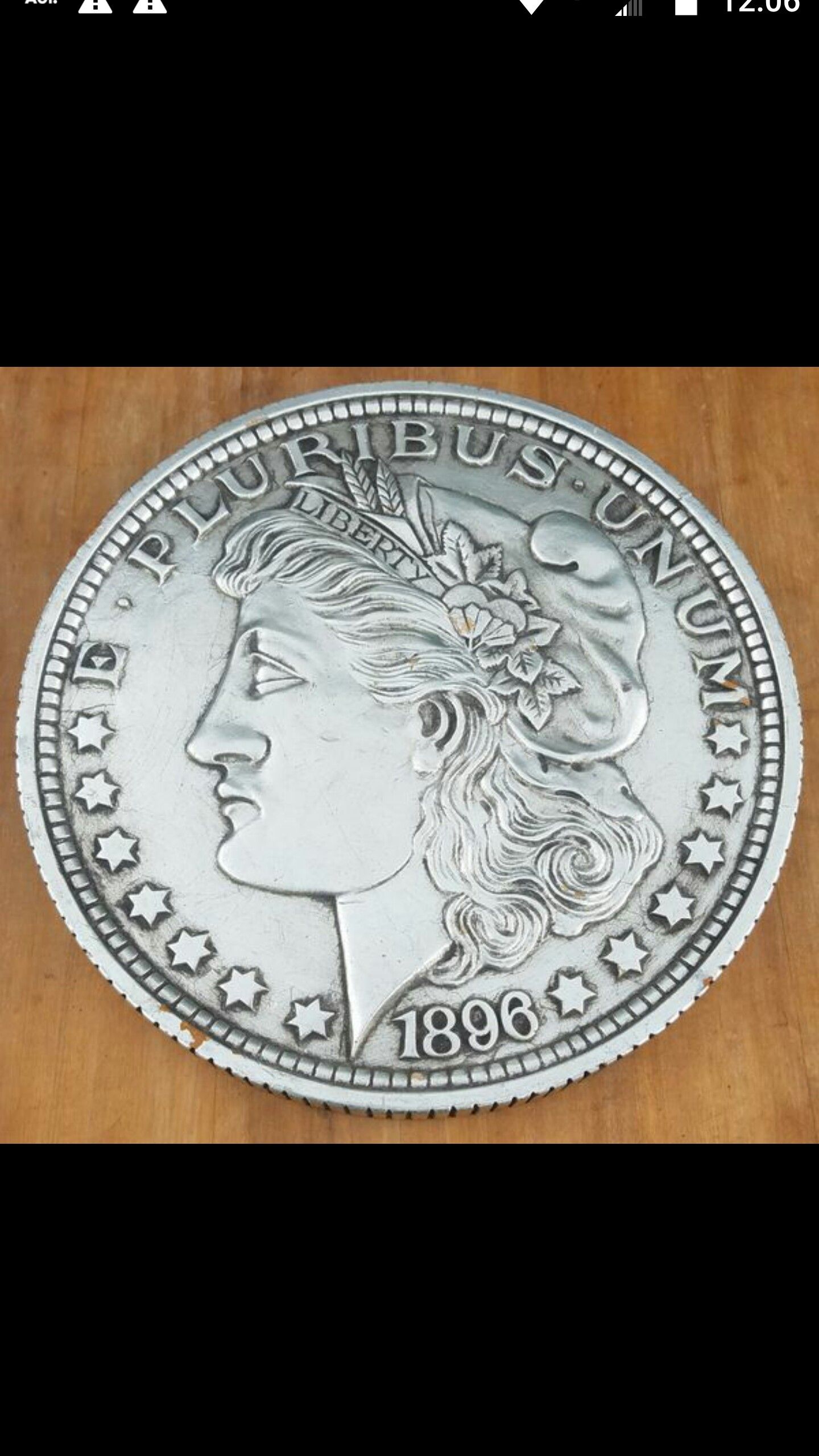 E Pluribus Unum 1896 Wall Plaque Coin Replica / Coin Wall Plaque for ...