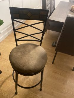 Swivel Counter Height Barstools (Set Of 2)