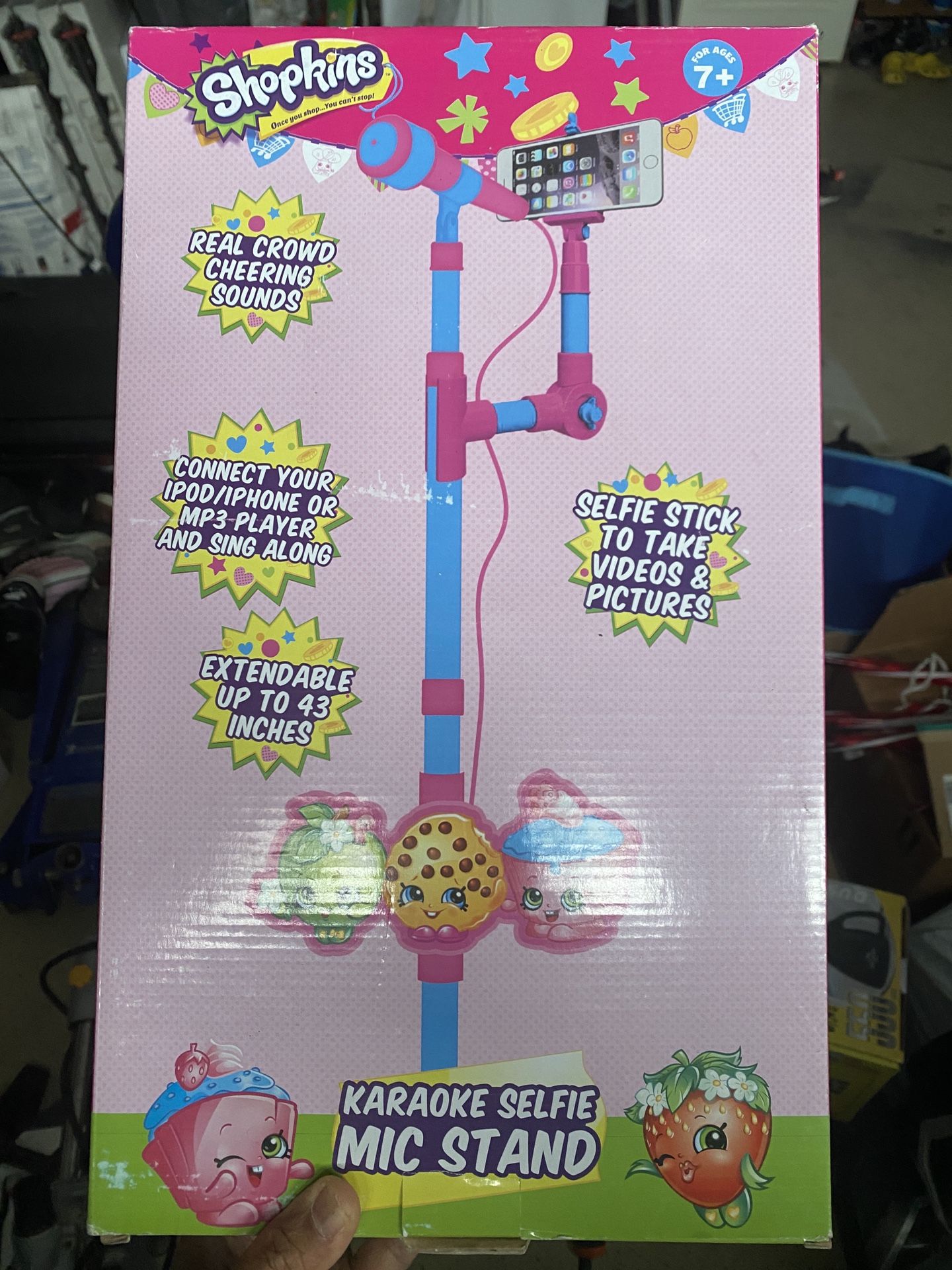 Shopkins Karaoke  Selfie Mic Stand 