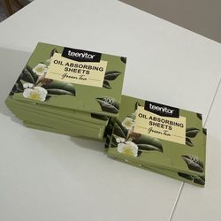 Oil Absorbing Sheets for Face (7 Packs)