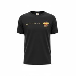 Hard Rock Cafe New York 30 Years Music For Life Black Graphic T-Shirt Adult L