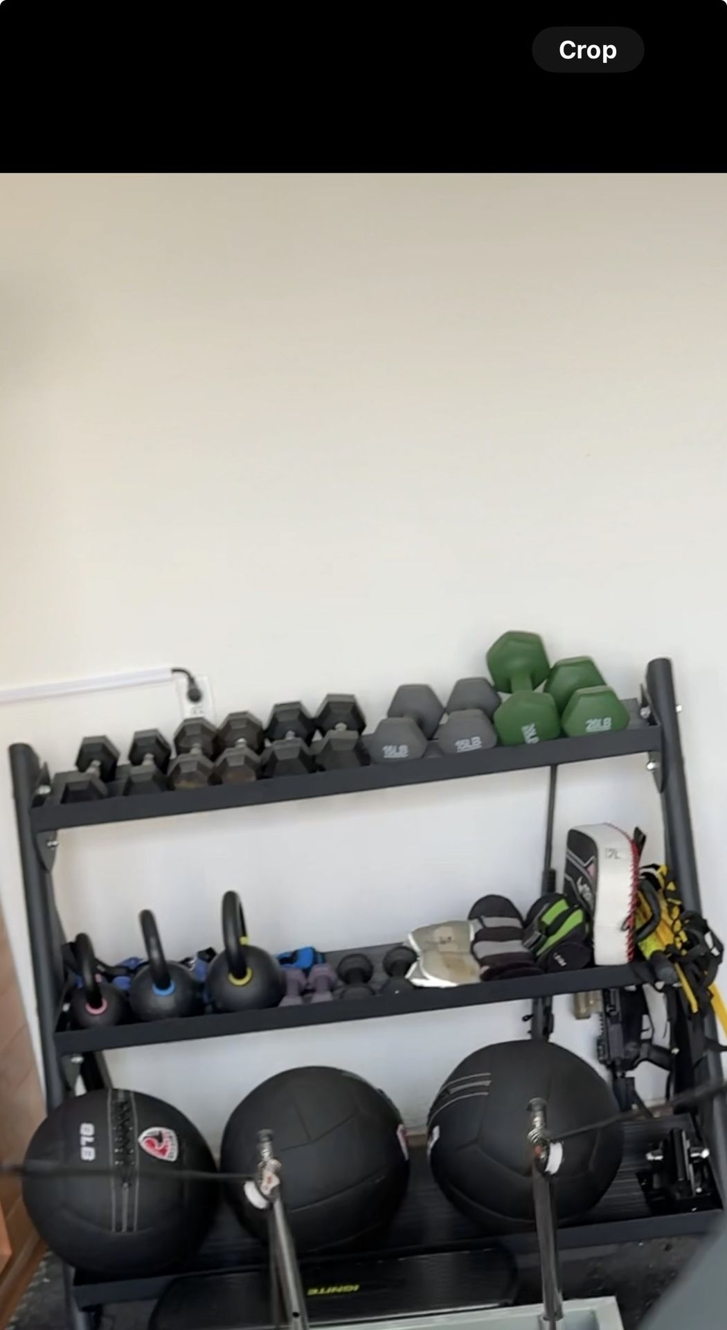 Equipment Rack (weights NOT Included)