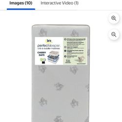 Serta Perfect Sleeper Cheery Days Crib and Toddler Mattress