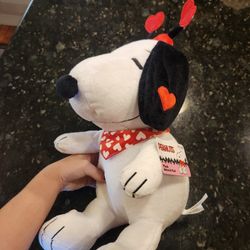 ♥️ Snoopy Peanuts Valentines Heart Plush