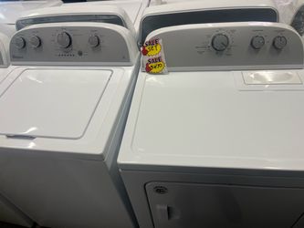 Whirpool washer and dryer set
