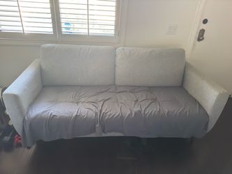 Light Gray Fabric Sofa