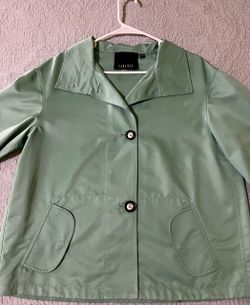 Light green spring jacket
