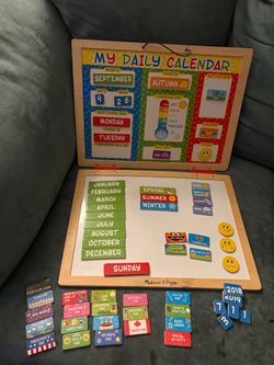 Child’s Magnetic Calendar