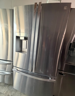 Kenmore Elite French Door Fridge – Stainless, Ice/Water