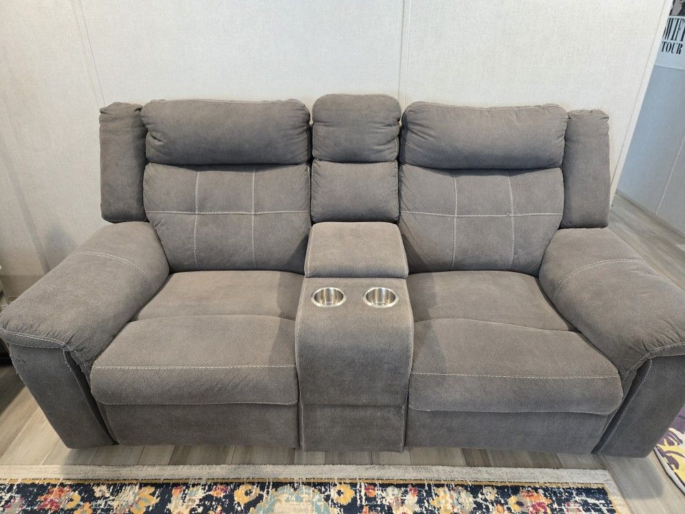 Sofa Recliner and Loveseat Recliner Set