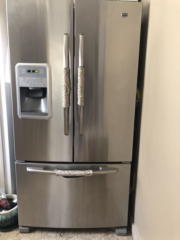 Maytag Stainless Steel Fridge French Door Refrigerator (25 Cu. Ft.)