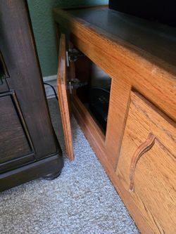 King Size, pedestal captains bed w/ locker Storage, solid oak handmade