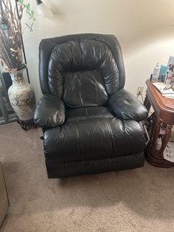  Leather Recliner Chair 
