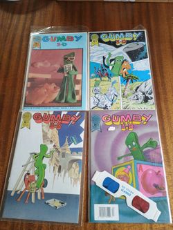 Blackthorne Publishing Gumby 3-D comics