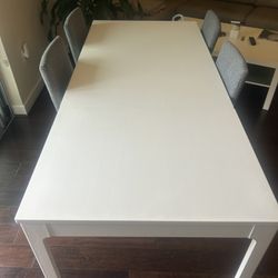 IKEA Table and four Chairs 