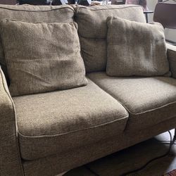 Grey Loveseat Couch