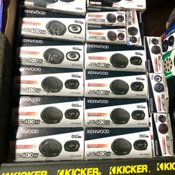 6X9 Kenwood Car Audio Speakers New Nuevas