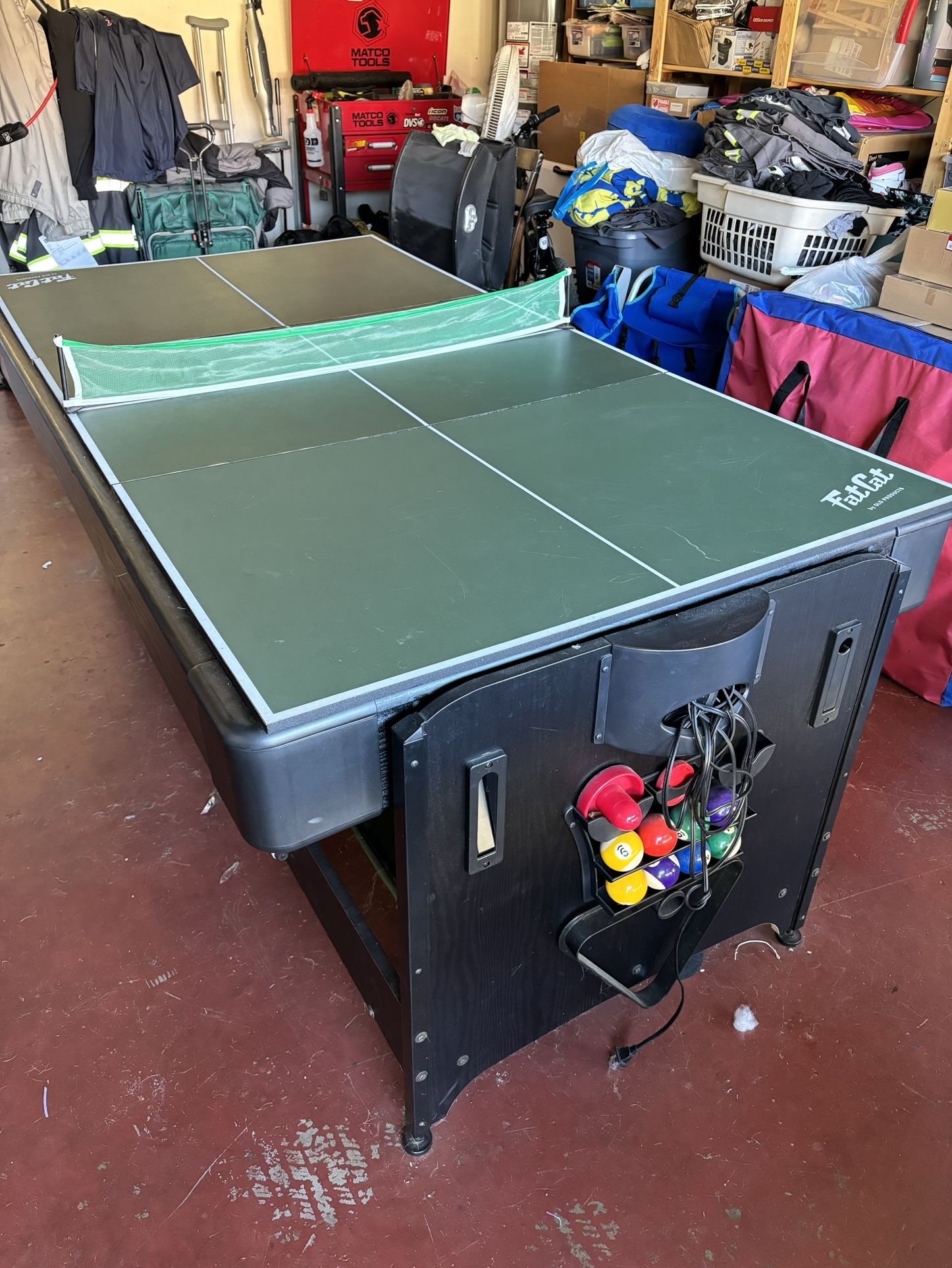3 In 1 Pool/Ping Pong/Air Hockey Table