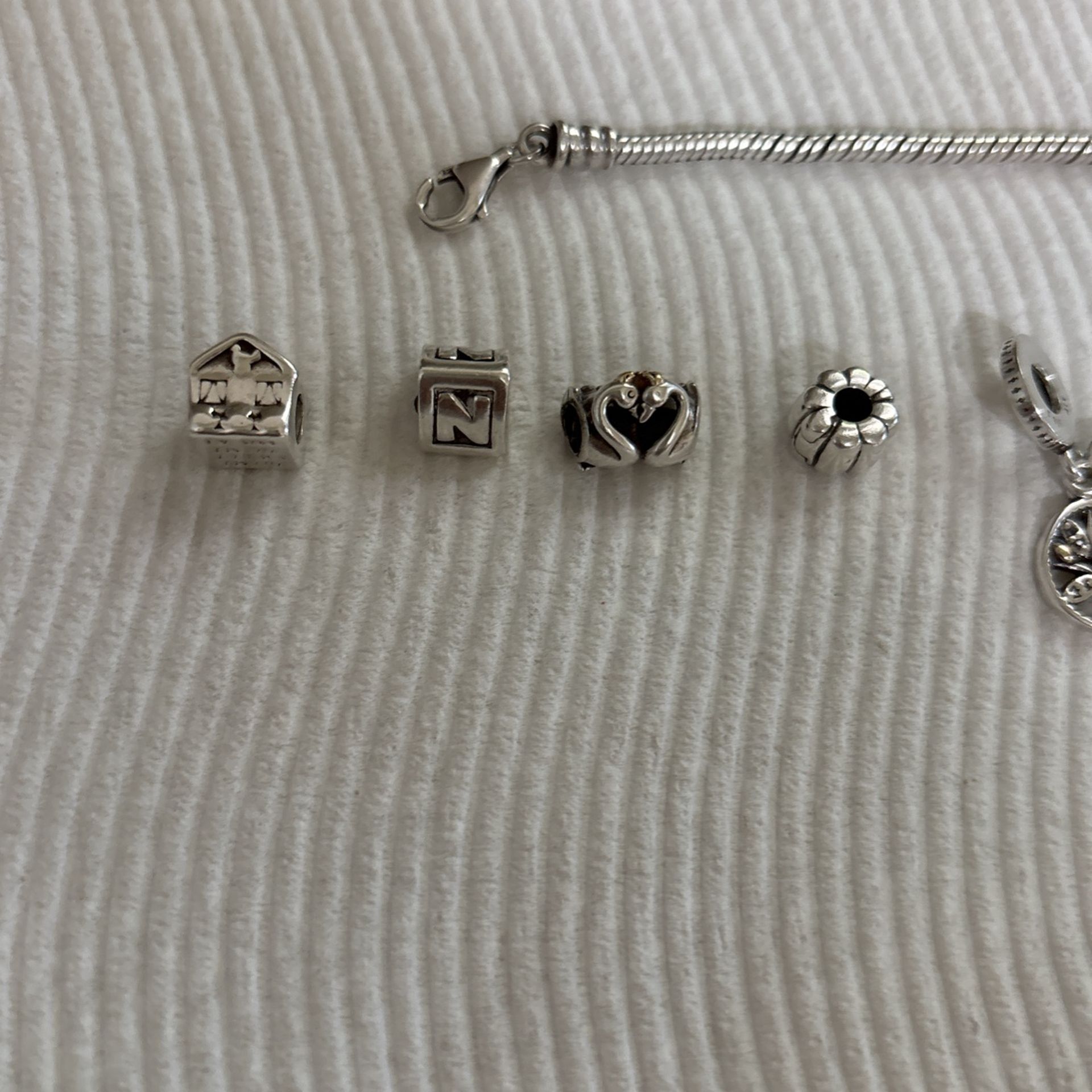 Pandora Bracelet And Charms