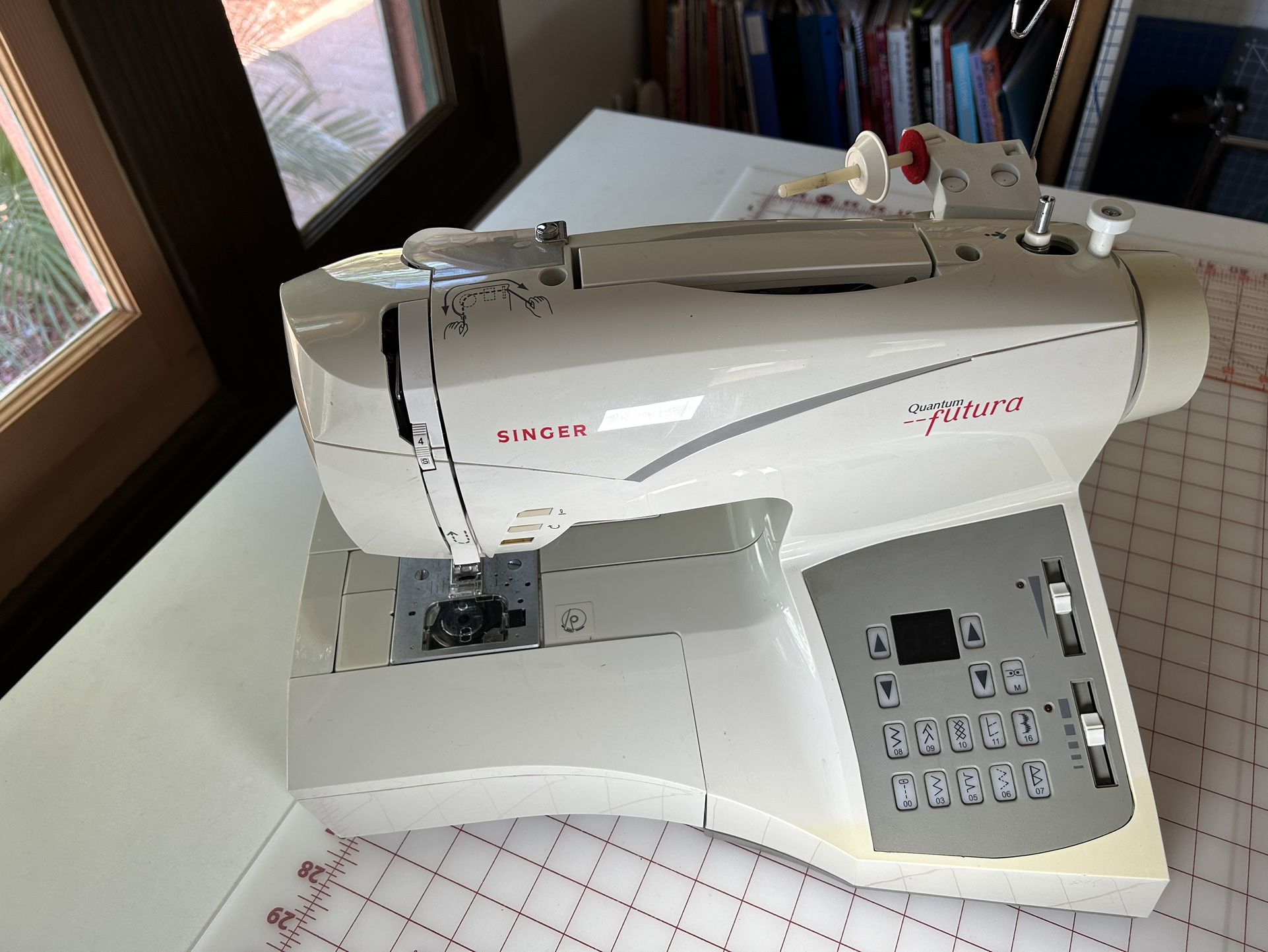 Singer Futura CE-200 Sewing Machine with Embroidery Unit
