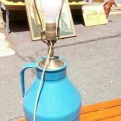 Antique Milk Can Lamp