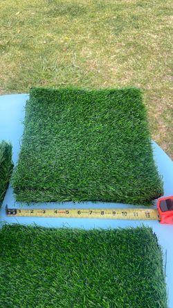 12 squares of grass turf (12 x 12 each)