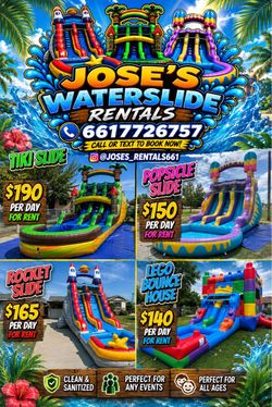 Waterslides