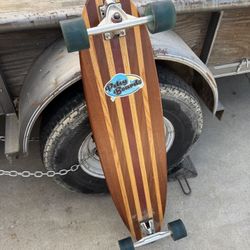 2- vintage wooden skateboards bolt in great shape asking $75.00  each