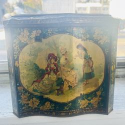 J & J Colman Mustard To The Queen Custom Tin Antique