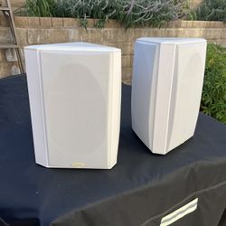 POLK DIPOLE FX500 SPEAKERS WHITE