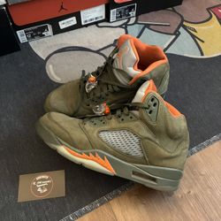 Jordan 5 Olive Sz 9.5