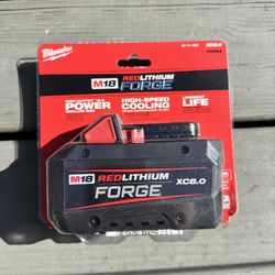 M18 Milwaukee REDLITHIUM FORGE XC 8.0 Ah Battery Pack