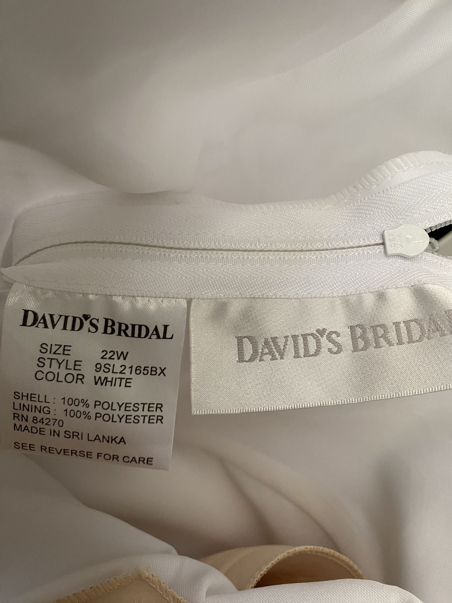 Wedding dress Size 22