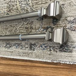 Two Decorative Hanger Rods from 4’ Up to 7’ 1/2”