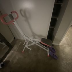 Treadmill And Squat Machine 