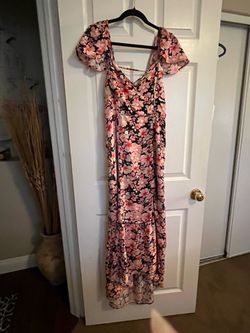 Rewind Floral Maxi Dress, Size XL